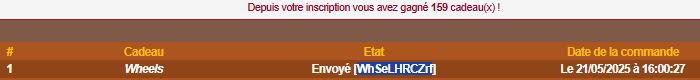 Preuve de paiement Arthurokdo de Clicfoo