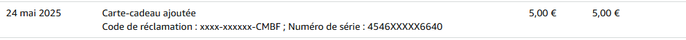 Preuve de paiement CSA Link de darkray0110
