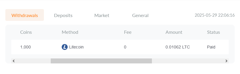 Preuve de paiement Coinpayu de daoud