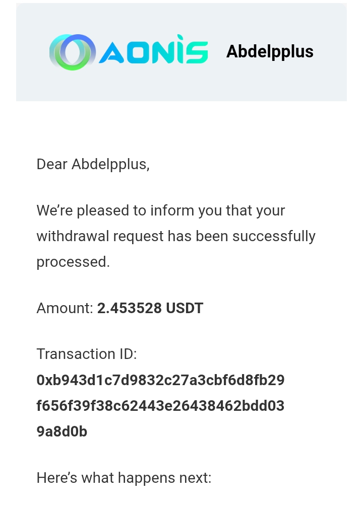 Preuve de paiement Aonis de Adoulazize