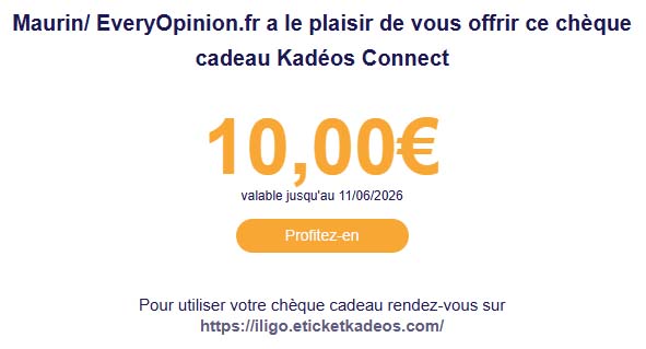 Preuve de paiement Every opinion de surlalune