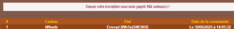 Preuve de paiement Arthurokdo de Clicfoo
