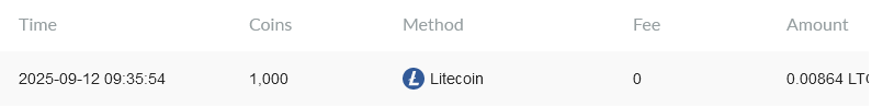 Preuve de paiement Coinpayu de daoud