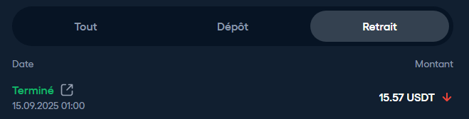 Preuve de paiement Basepoker de PIGALO18