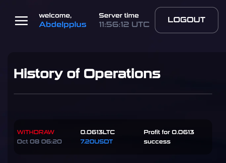 Preuve de paiement Enome de Adoulazize