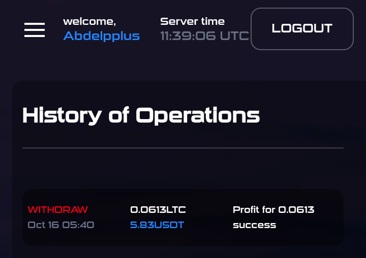 Preuve de paiement Enome de Adoulazize