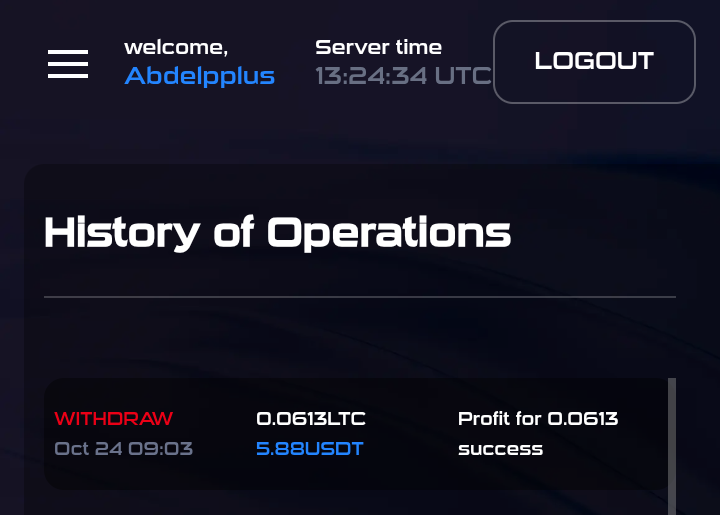 Preuve de paiement Enome de Adoulazize