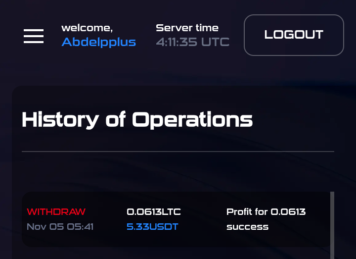 Preuve de paiement Enome de Adoulazize