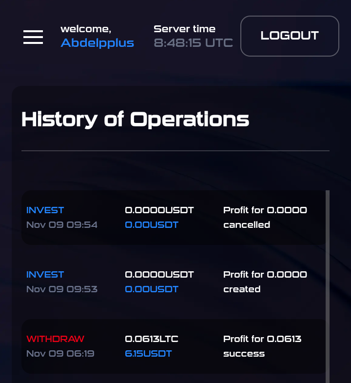 Preuve de paiement Enome de Adoulazize