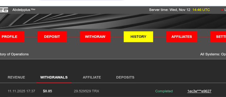Preuve de paiement Sglobal de Adoulazize