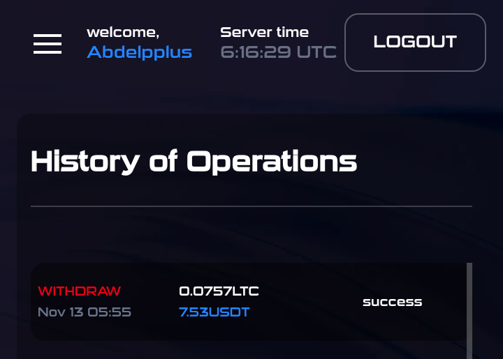 Preuve de paiement Enome de Adoulazize