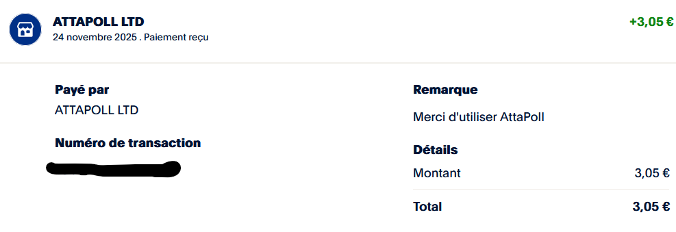 Preuve de paiement Attapoll de antoine35