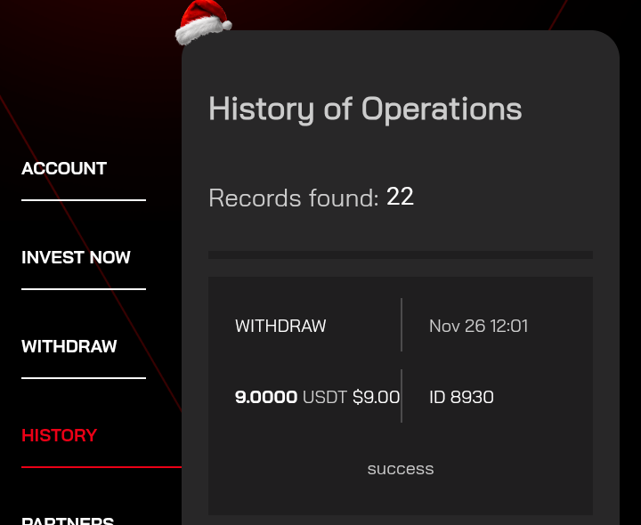 Preuve de paiement Ninefold de Adoulazize