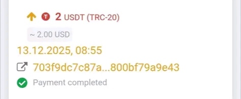 Preuve de paiement Aitimart 2.0 de Tsara