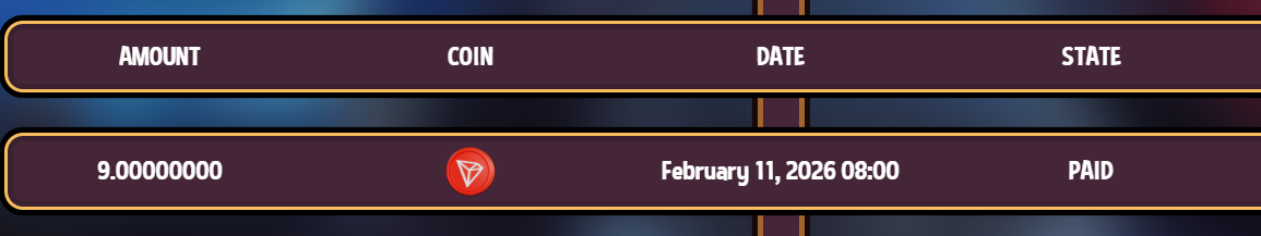 Preuve de paiement Trxtrack de dragon308