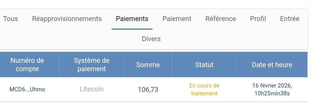 Preuve de paiement Aviso de anderson95