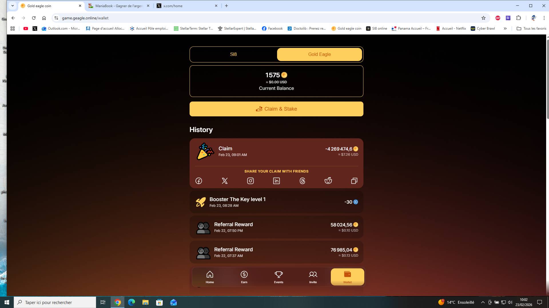 Preuve de paiement Sl8 de Enda