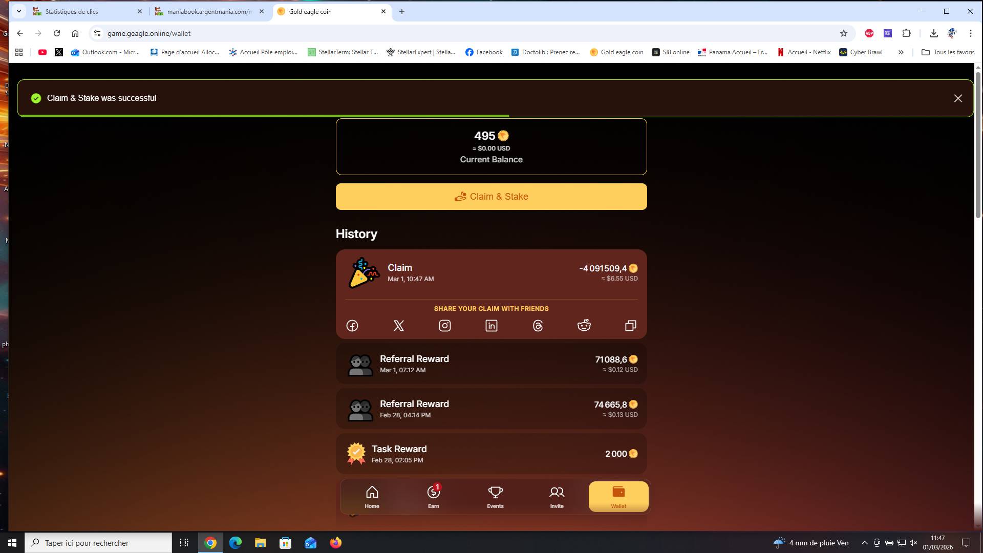 Preuve de paiement Sl8 de Enda