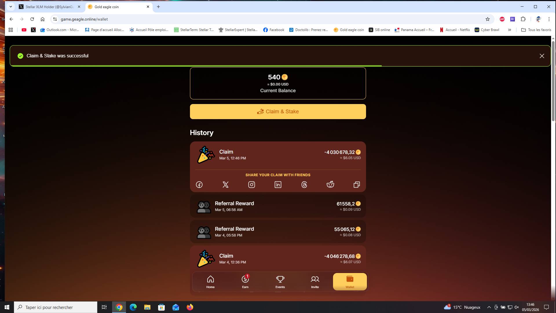 Preuve de paiement Sl8 de Enda