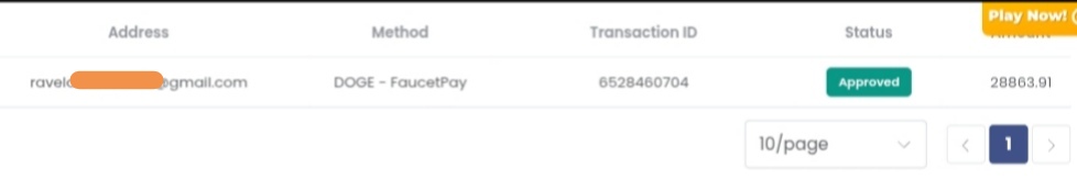 Preuve de paiement Vie faucet de Lionne70