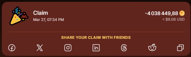 Preuve de paiement Sl8 de Enda