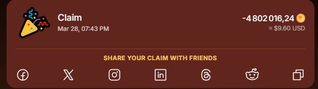 Preuve de paiement Sl8 de Enda