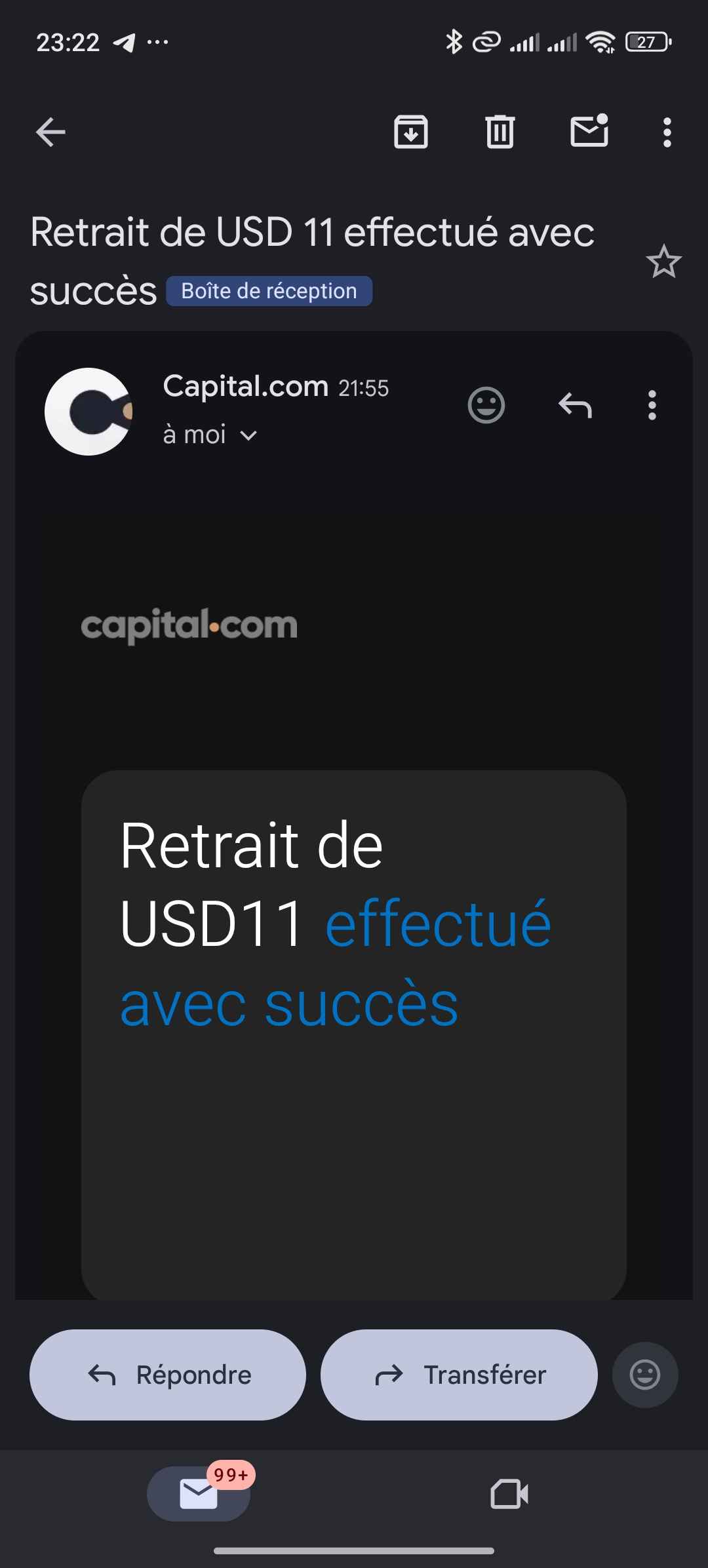 Preuve de paiement Capital.com de vadjoh