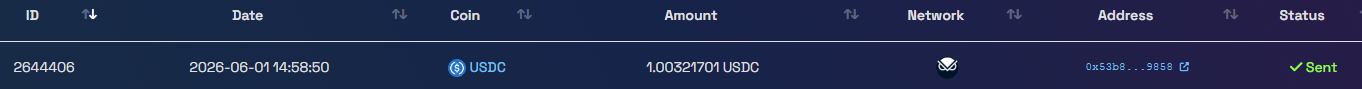 Preuve de paiement Final autoclaim de Clicfoo