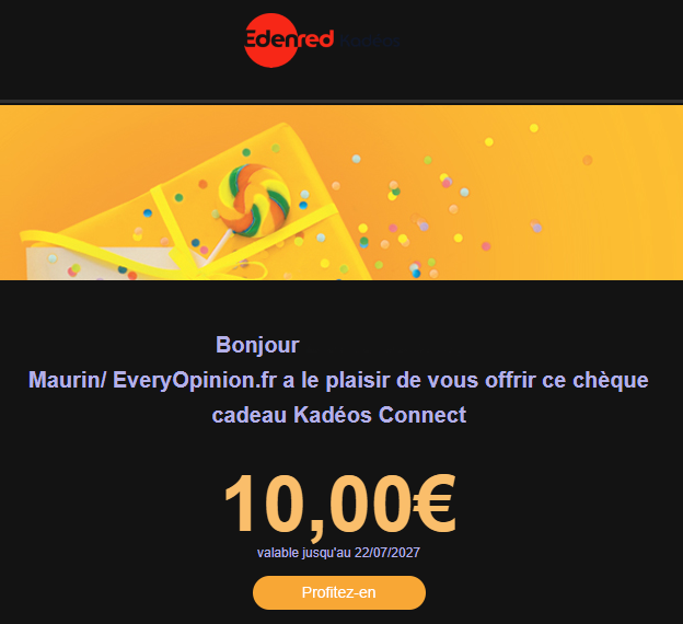 Preuve de paiement Every opinion de surlalune