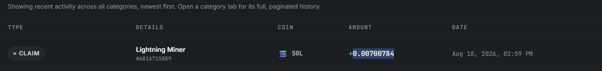 Preuve de paiement Lightningminer de btcmonnet