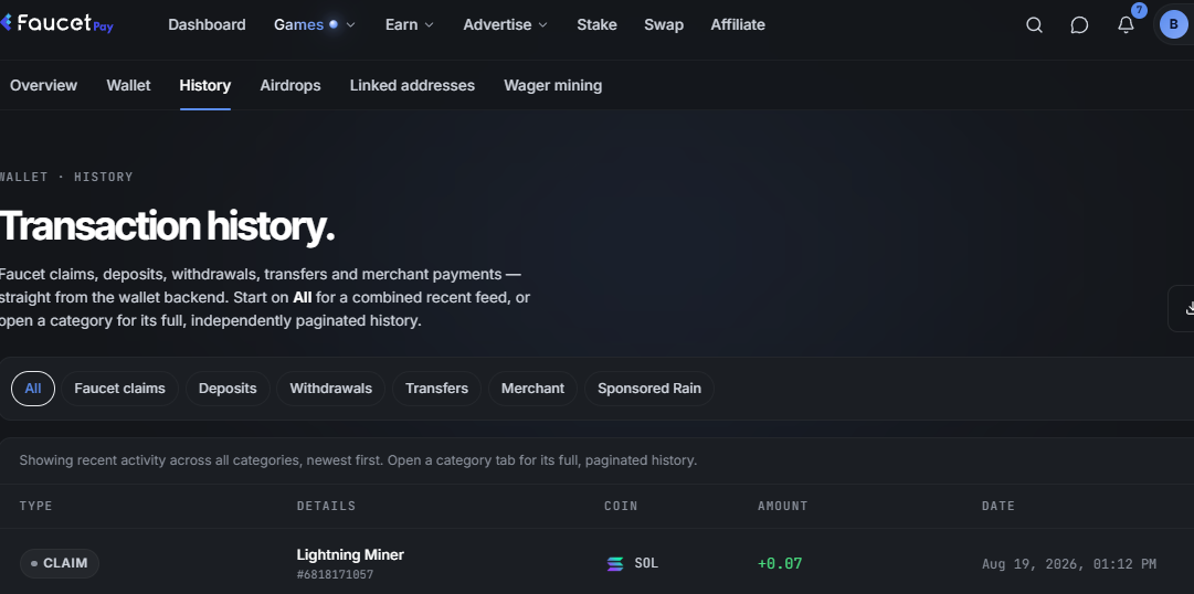 Preuve de paiement Lightningminer de btcmonnet