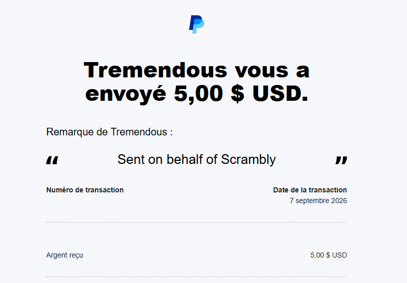 Preuve de paiement Pengupace (scrambly) de darkray0110